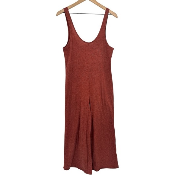 Jason Scott X Lia Bartha Asa Sleeveless Wide Leg Jumpsuit - Red Sand - Small - Picture 2 of 6